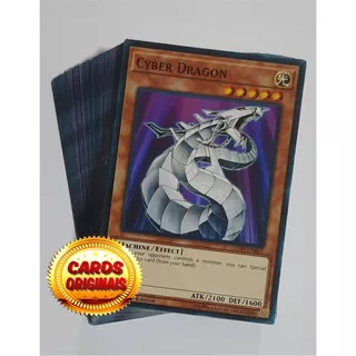 Yugioh Deck Cyber Dragon 01 - Cartas Originais