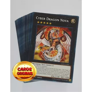 Yugioh Deck Cyber Dragon 02 - Cartas Originais