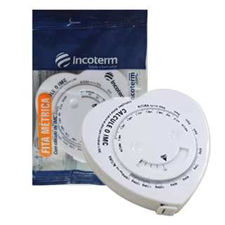 Fita Métrica Metrica Antropometrica IMC Trena Índice Indice de Massa Corporal Profissional Incoterm