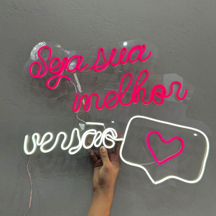 Painéis Letreiro Led Com Pequenas Avarias