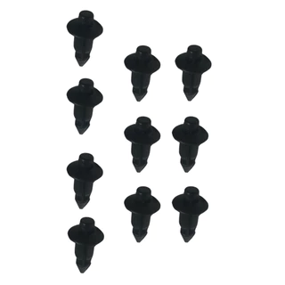 10 Presilhas Fixar Carenagem Preta 6mm em Oferta na Shopee