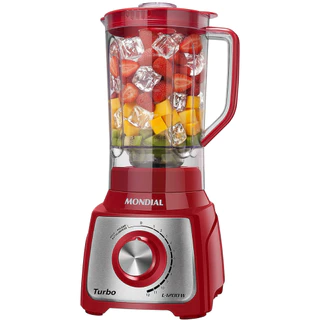 Liquidificador Mondial Turbo Inox L-1200 RI 12 Velocidades 1100W