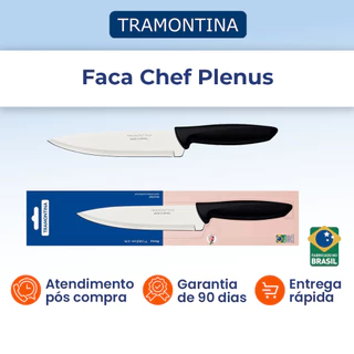 Faca Chef 7 Tramontina Plenus Lamina Inox Cabo de Polipropileno 23426107