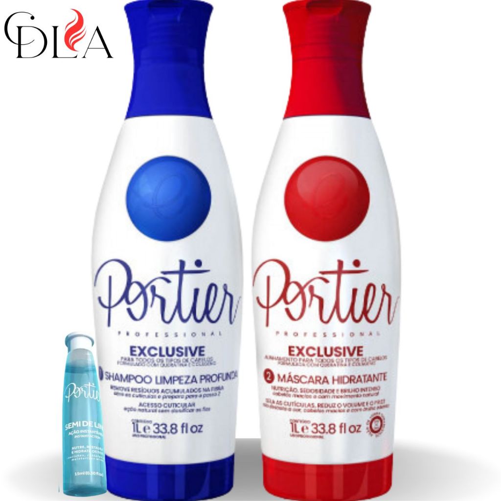 Portier Progressiva Exclusive 2x1000ml | Shopee Brasil
