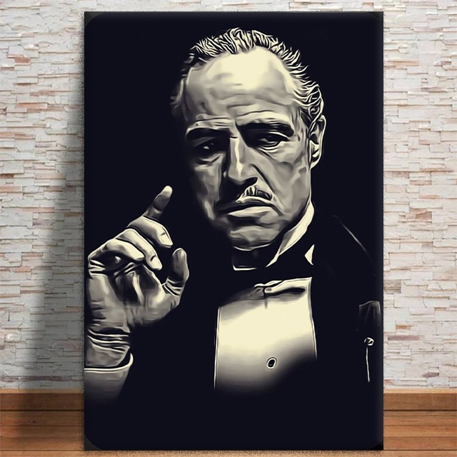 Quadro Decorativo Poderoso Chefão MDF 20x30 60x40