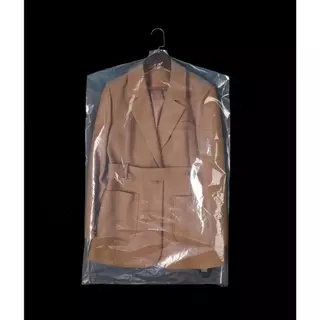 kit 50 capa sacos protetor para roupas lavanderia brechó vestidos blusas camisas palito saco plástico transparente pp