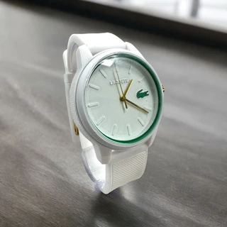 Relógio Masculino Jacaré Crocodilo Lac0ste Emborrachado á Prova D'ÁGUA 41MM