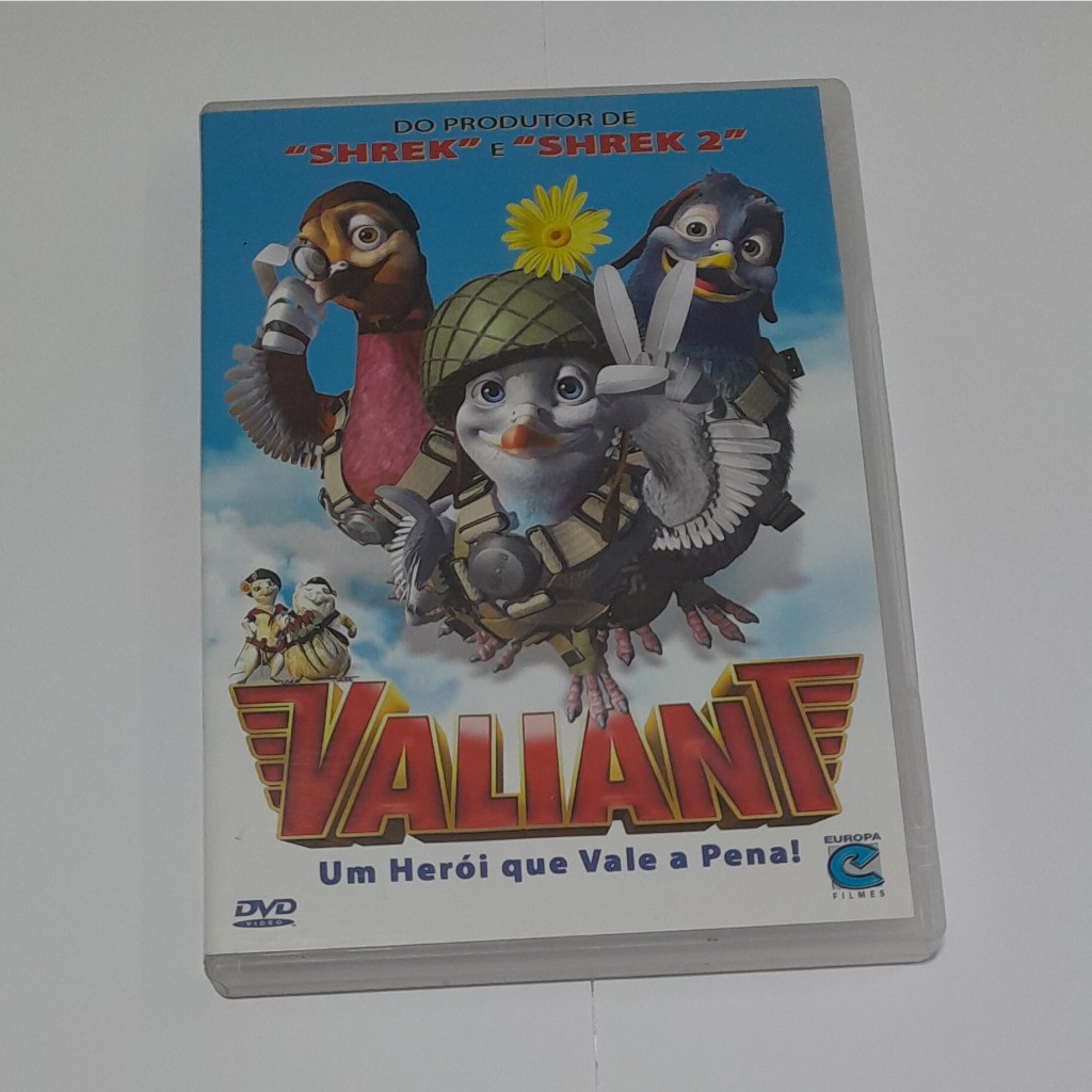 Dvd - Valiant Um Herói Que Vale A Pena ( Original ) | Shopee Brasil