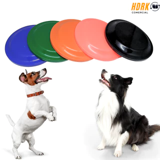 Disco Frisbee Para Cachorro Pet Resistente Maleável Disco de Treinamento e Diversão