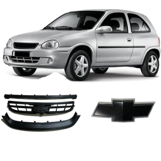 Grade Corsa 2000/2010 com Emblema Preto (ou em partes)