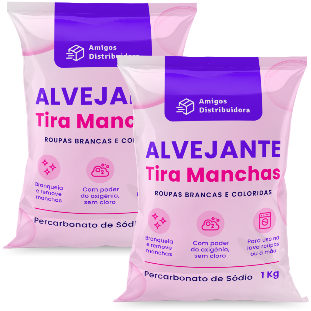 Percarbonato de sódio para limpeza em geral, clareador de roupas 2kg