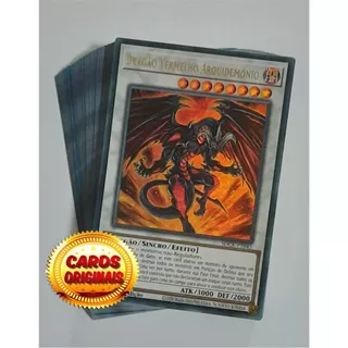 Yugioh Deck Red Dragon - Cartas Originais
