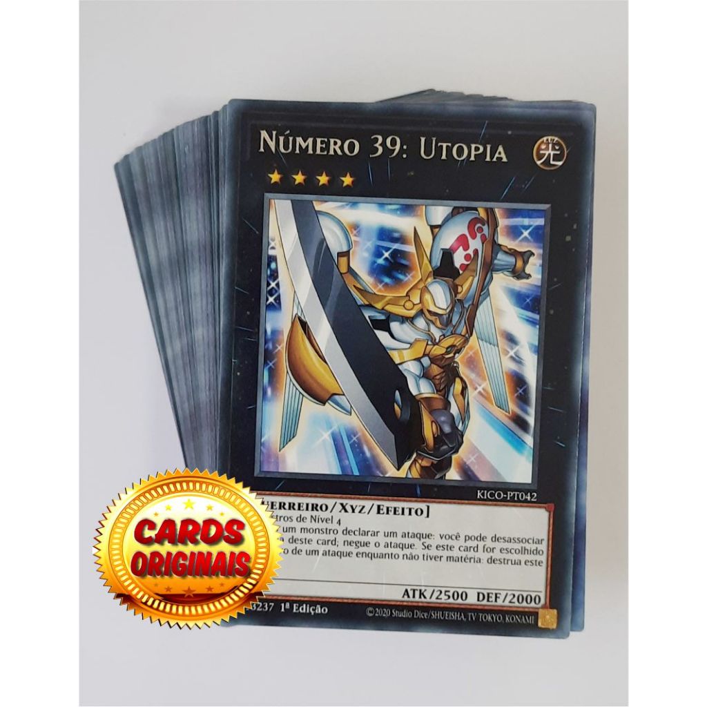 Yugioh Deck Utopia - Cartas Originais