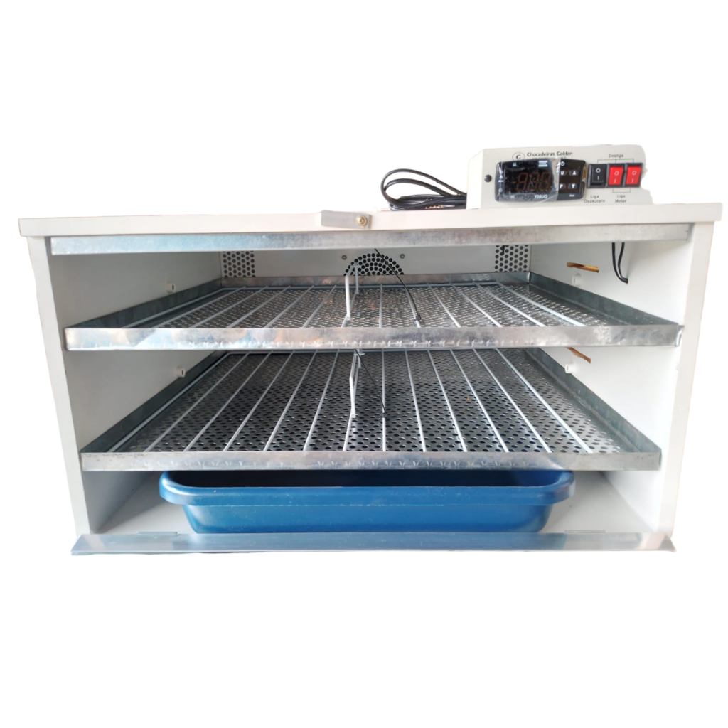 CHOCADEIRA 240 OVOS DIGITAL AUTOMÁTICA GOLDEN COM OVOSCÓPIO