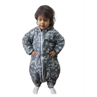 Saco de dormir com pernas - Coberta de vestir Acolchoada - INVERNO- Cobertor para bebê