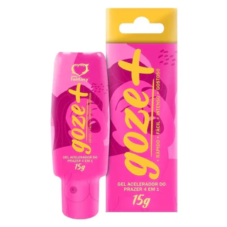 Goze+ Acelerador de Prazer Feminino Goze Mais 4 em 1 - Gel Excitante Mulher 15g Sexy Fantasy - Sex Shop