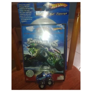 Hot Wheels Monster Jam Tour Crushers Kids RARE DVD Azul LEON