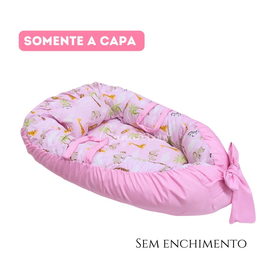 Capa Para Ninho Redutor de Berço Lindas Estampas Bebe Menino Menina ...