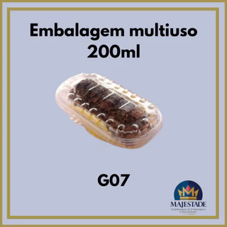 G07 - 200ML Embalagem Multiuso - Galvanotek - 50, 100 ou 200 unidades