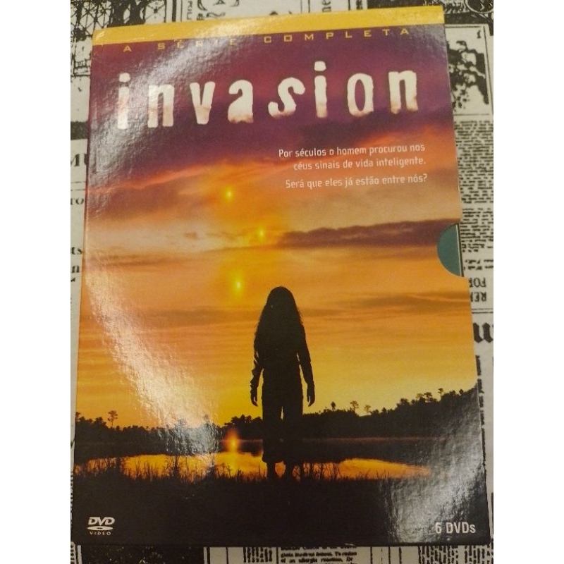 Dvd Invasion A Série Completa (6 volumes) | Shopee Brasil
