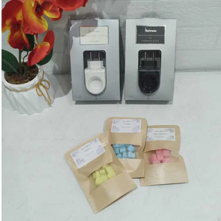 Kit Aromatizador - 3 kits Pastilhas Wax Melts e 1 Difusor Elétrico Bivolt - escolha seu preferido