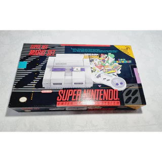 93- Super Nintendo Mario SET USA em excelente estado