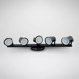 Trilho de Luz Spot 5 Lâmpadas E27 68cm De Trilho