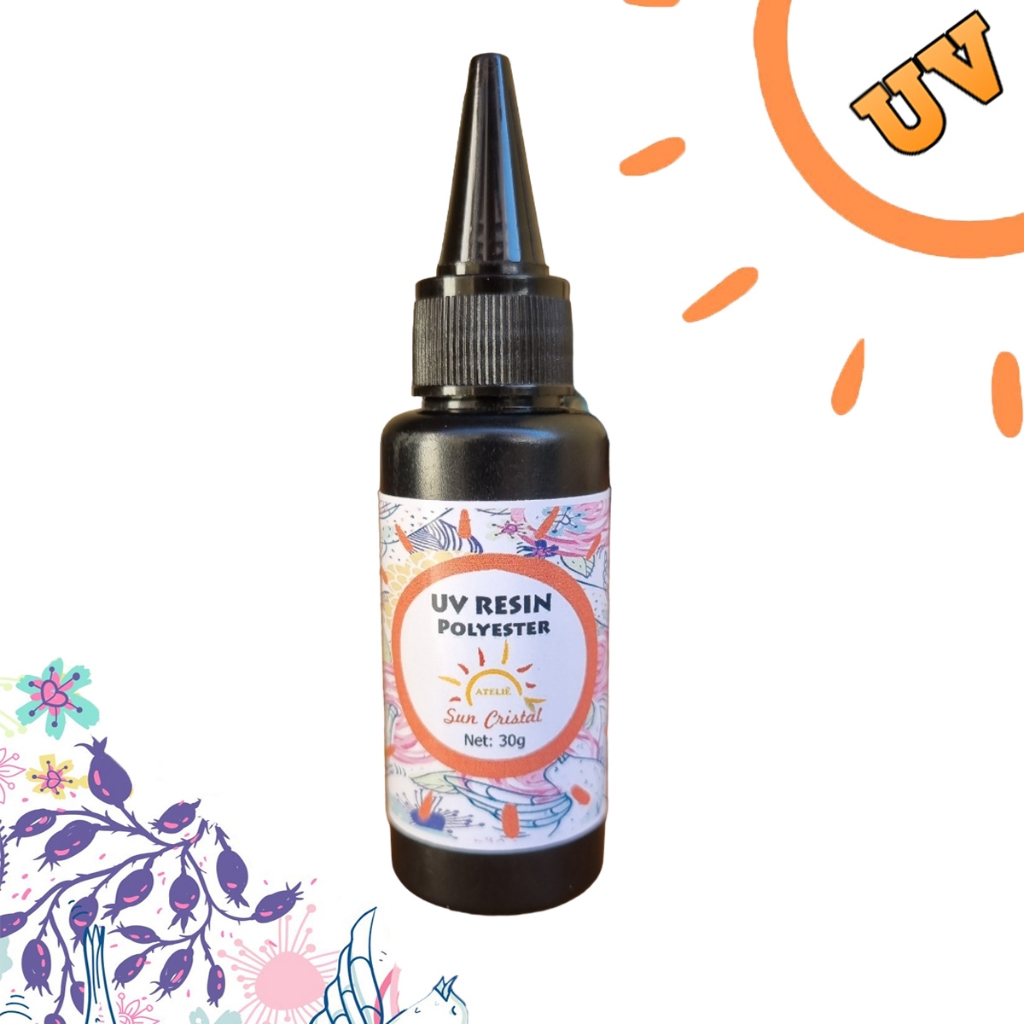 Resina UV Cura ao Sol ou Luz UV em Minutos - SunCristal