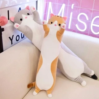 Almofada Gato de Pelúcia 50 cm/70 cm/140 Salsicha Envio Rápido