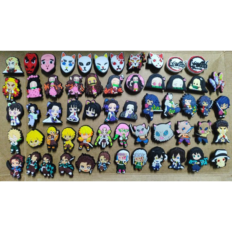 Pin Crocs Demon Slayer/ Tanjiro Kamado/ Nezuko Kamado/ Inosuke ...