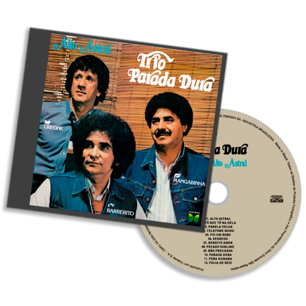 CD - Trio Parada Dura - Alto Astral | Shopee Brasil
