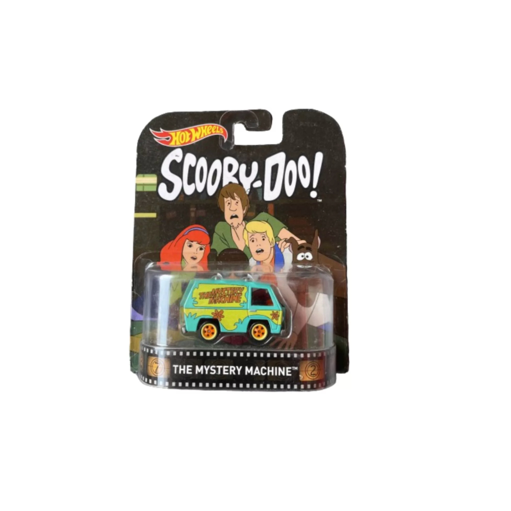 Hot Wheels Mystery Machine – Furgone Scooby Doo In Metallo, Scala 1/64, Retro Entertainment - 2