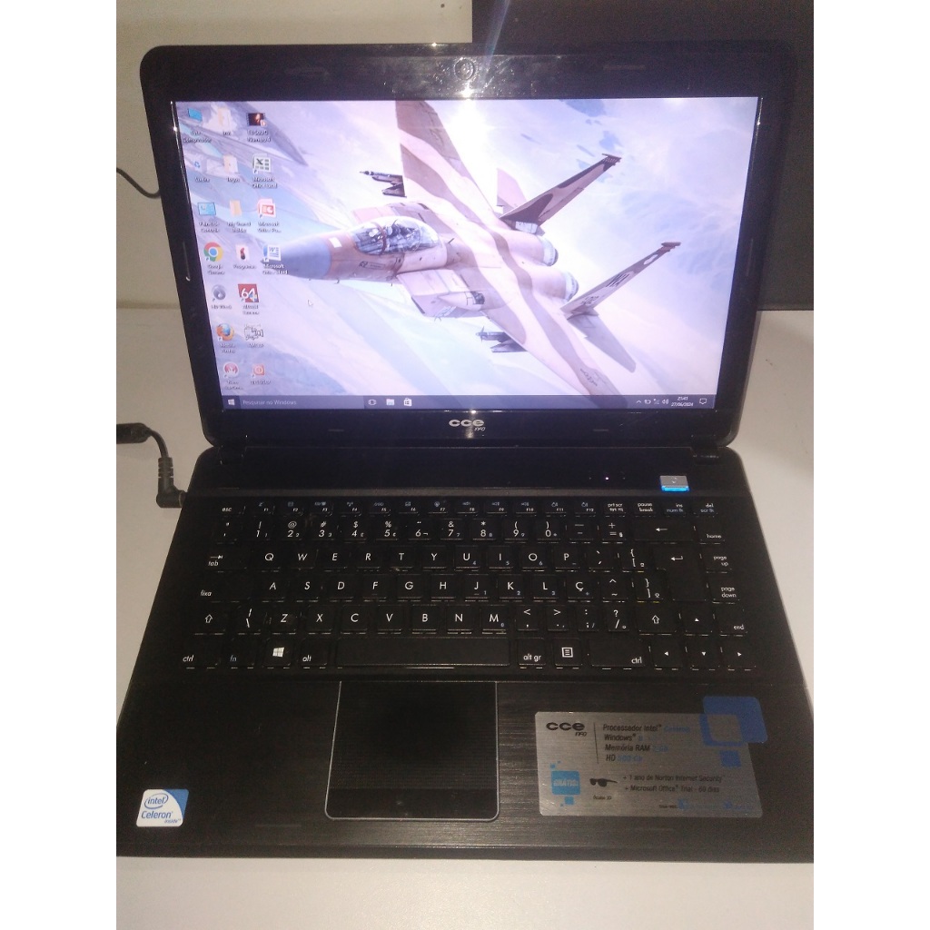 Notebook CCE Celeron 1.1 3gigas HD 320 Pronta Entrega Barato | Shopee ...
