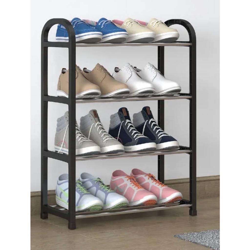 Sapateira 4 andares Organizador de Sapatos Tenis 8 Pares Desmontavel