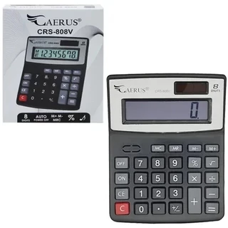 Calculadora Caerus 14x10,5Cm 8 Dígitos Prática E Útil Para Escritorío Faculdade Escola em Oferta na Shopee