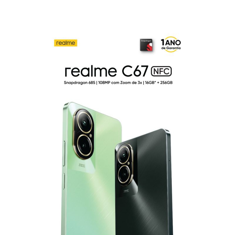 Smartphone Realme C67 5G 256Gb 8Gb RAM Dual SIM ORIGINAL