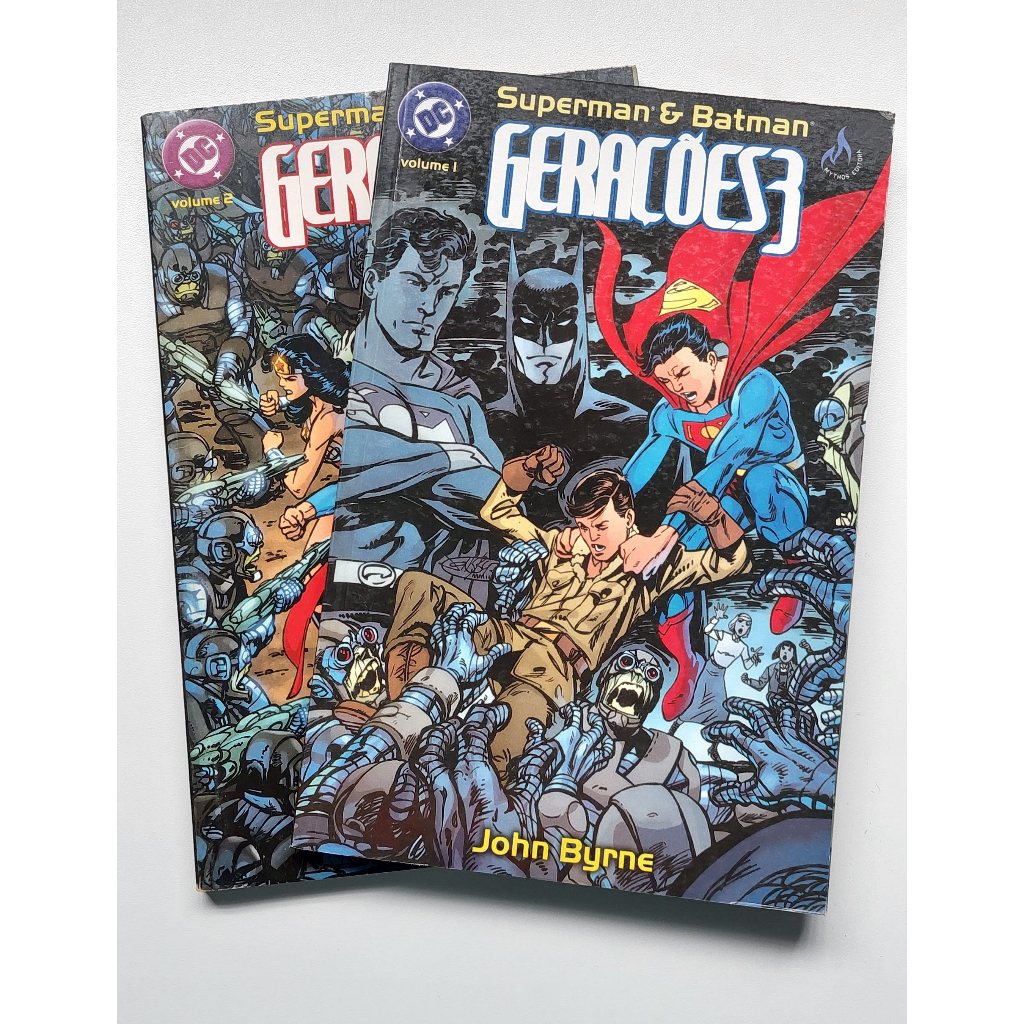 Coleção Superman & Batman: Gerações 3 (2 Edições) Mythos Editora