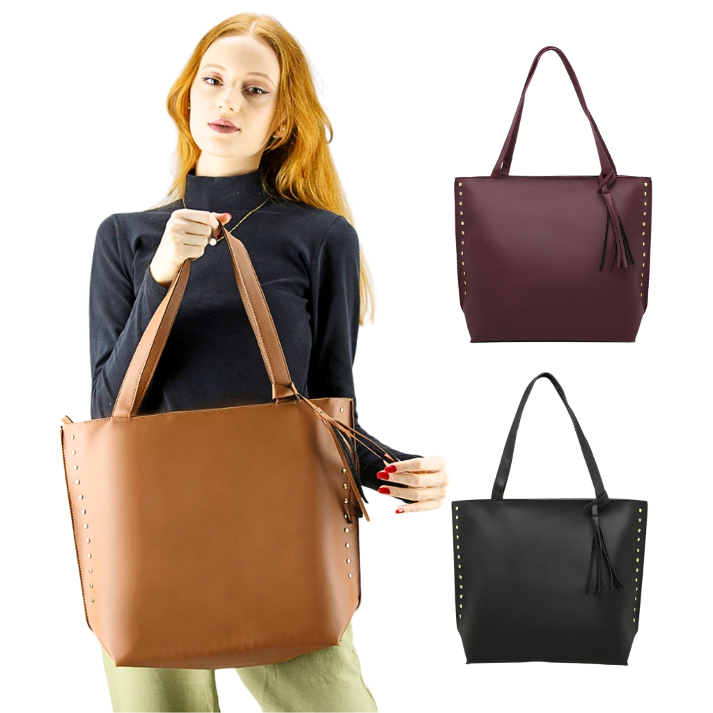 Bolsa de Mulher ,Modelo Sacola Grande de Ombro Transversal Moderna ...
