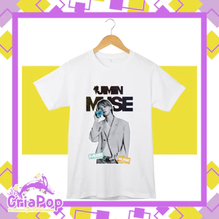 Camiseta de poliéster Jimin / Muse / bts / bangtan