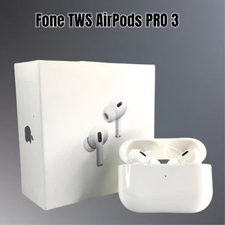 Fone De Ouvido TWS AirPods PRO 3 Sem Fio Bluetooth 5.0 Com Microfone Compatível Com iPhone /Android