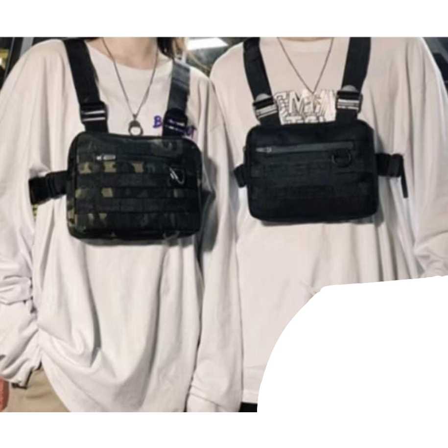Shoulder Bag Mini Bag Bolsa Pochete Colete de Peito Peitoral Shoulder Bag Mini Bag Bolsa Pochete Colete de Peito Peitoral