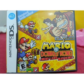 Mário vs donkey Kong - Nintendo DS