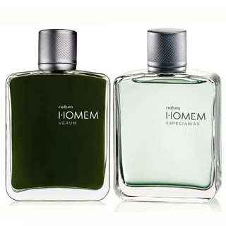 Perfume Natura Homem Verum 100 ml e Natura homem especiarias 100 ml