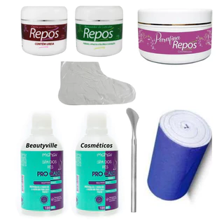 Kit Spa Dos Pés Pro Calo + Repos Podologos Profissionais