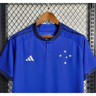 2024/25 camisa time de futebol Cruzeiro I azul torcedor masculina