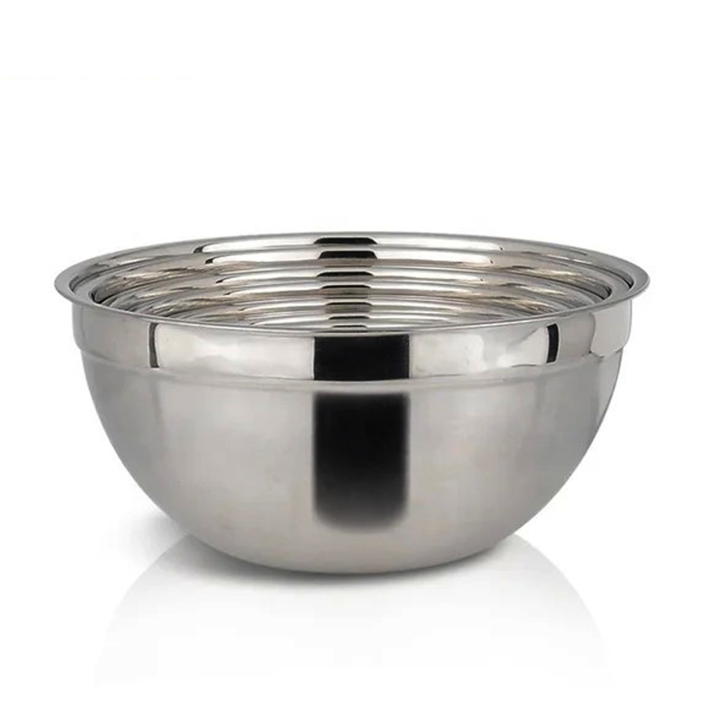 Bow Inox Com Tampa 5 Tigela Grande Saladeira Cozinha | Shopee Brasil