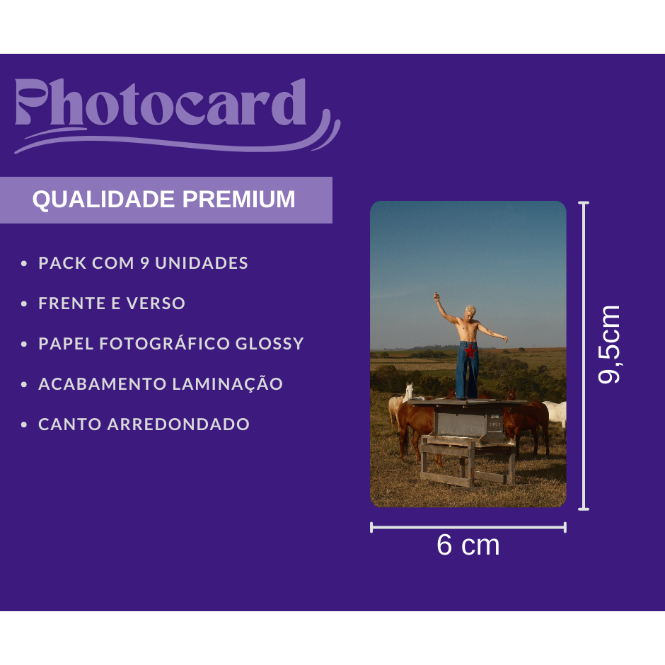 kit Photocard Jao Pack com 9 ou 15 unidades Super l Pirata l Anti