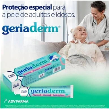 Pomada Para Assaduras Geriaderm 120G Uso Adulto e Pediátrico | Shopee ...