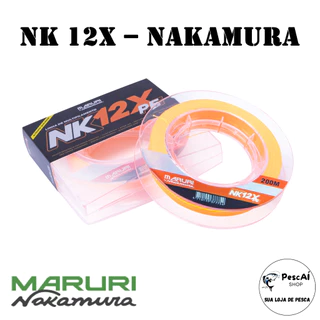 Linha de Pesca - Maruri by Nakamura - Multifilamento - NK 12x - 200 m - Tucunaré - Pesca