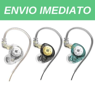 Fone KZ EDX Pro, Retorno de palco profissional, Fones De Ouvido Dinâmicos Com Fio Original Intra-Auriculares